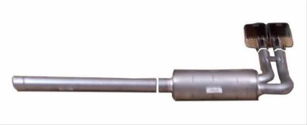 Gibson 88-93 Chevrolet C1500 Cheyenne 5.7L 2.5in Cat-Back Super Truck Exhaust - Stainless thumbnail 2