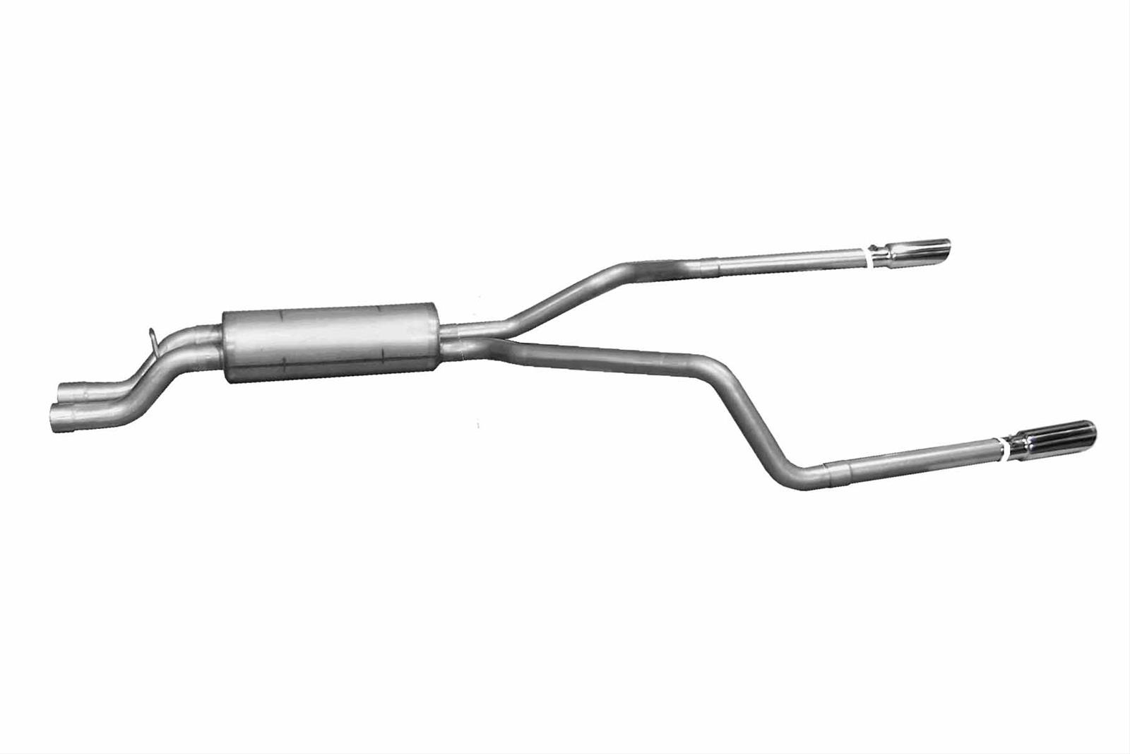 Gibson Performance Exhaust 65558 Gibson Split Rear Exhaust Systems