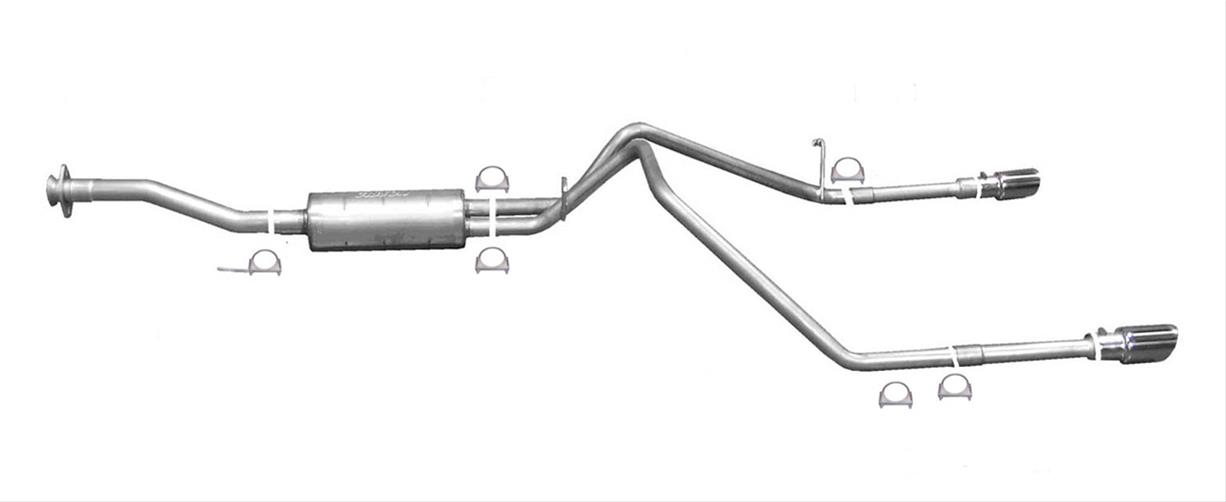 Gibson Performance Exhaust 65586 Gibson Dual Sport Truck Exhaust