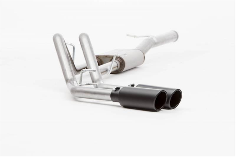Gibson 11-14 Ford F-150 FX2 3.5L 2.5in Cat-Back Dual Sport Exhaust - Black Elite thumbnail 4