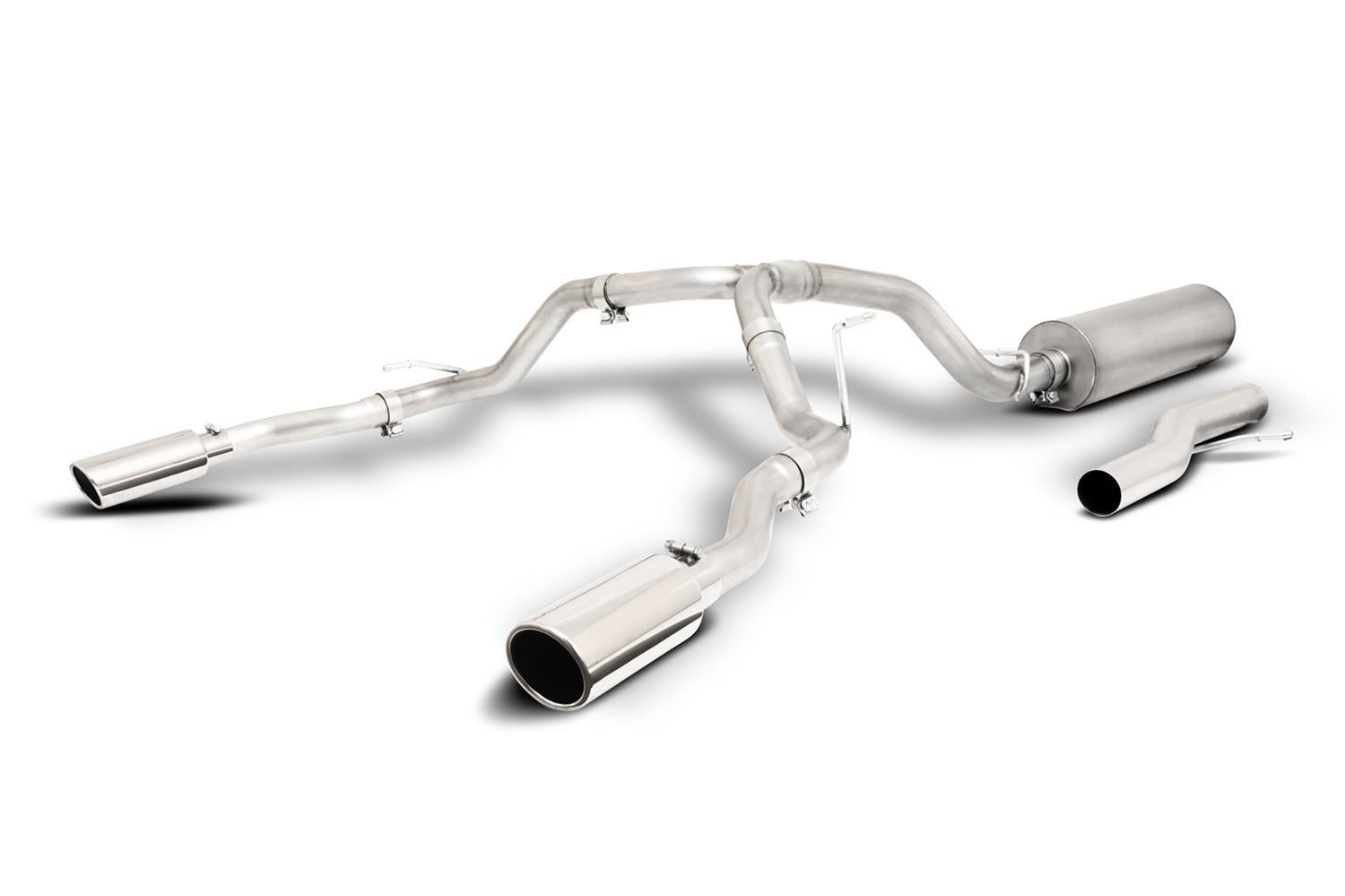 Gibson Cat-Back Dual Split Exhaust System 65682 Gibson Cat-Back Dual Split Exhaust System 65682