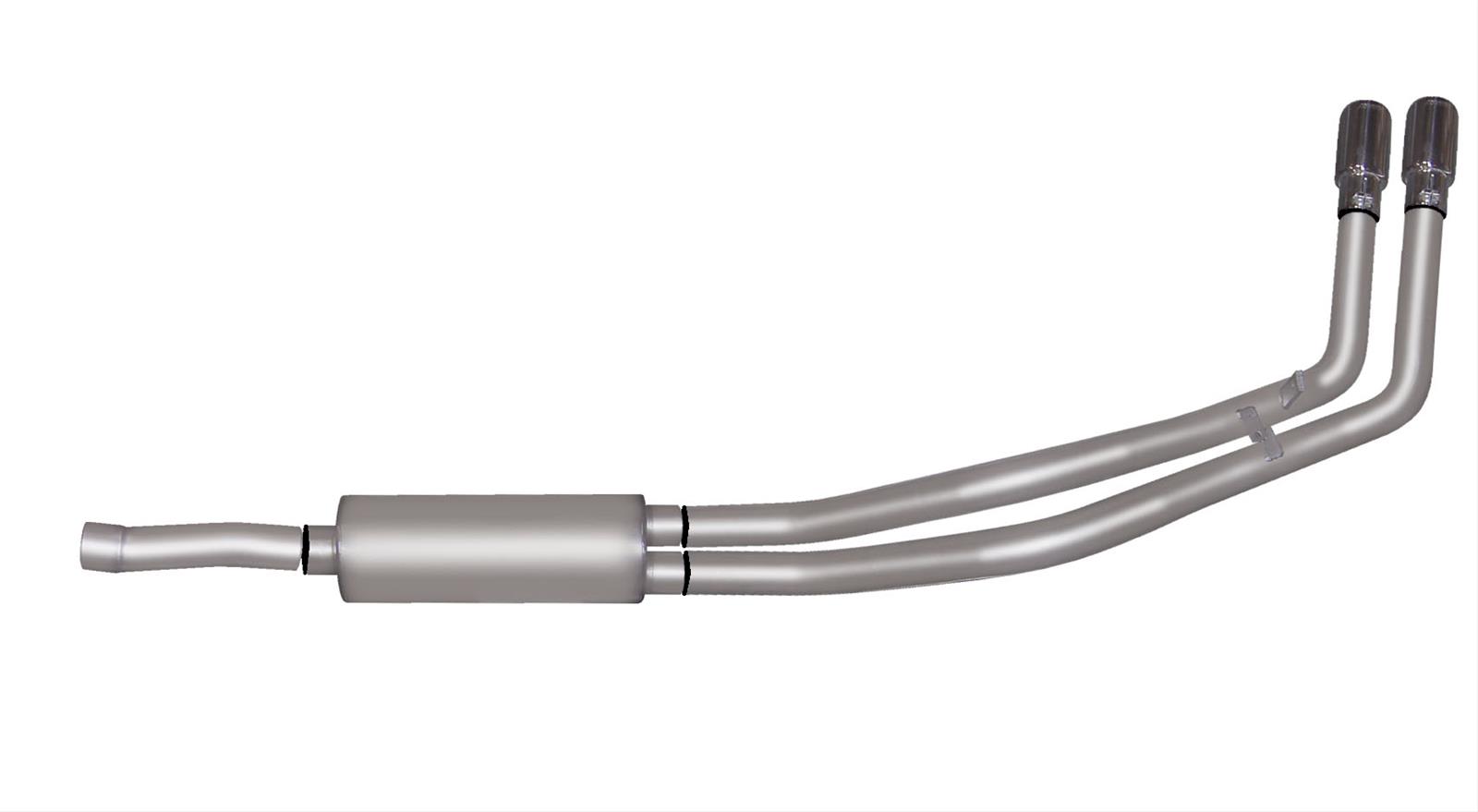 1990 CHEVROLET C1500 Gibson Performance Exhaust 65900 Gibson Dual Sport Truck Exhaust Systems
