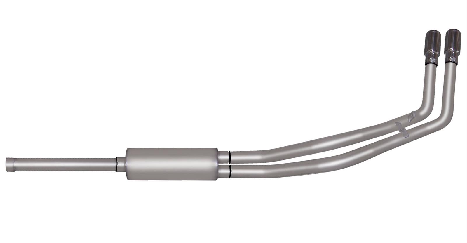 Gibson Performance Exhaust 65901 Gibson Dual Sport Truck Exhaust