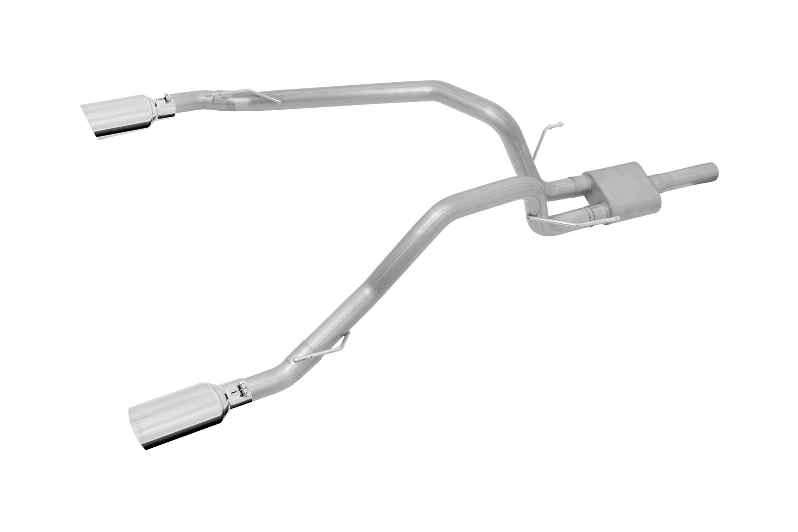Gibson 14-16 Ram 1500 Big Horn 3.0L 3in Cat-Back Dual Split Exhaust - Stainless thumbnail 3