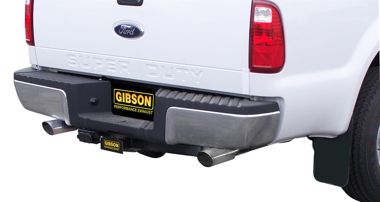 Gibson 2016 Ford F-250 Super Duty XL 6.2L 2.5in Cat-Back Dual Split Exhaust - Stainless thumbnail 3