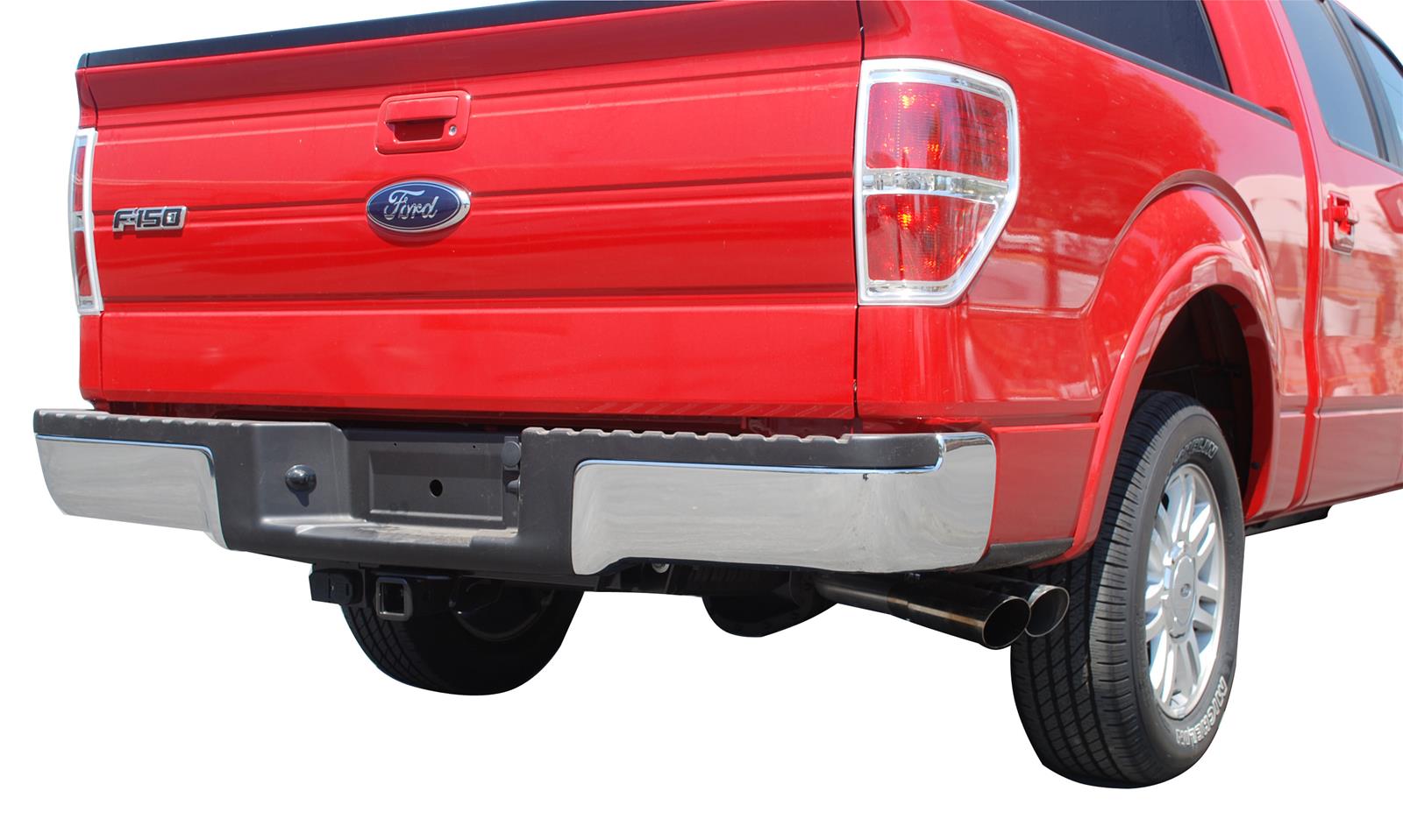 Gibson 09-10 Ford F-150 XLT 4.6L 2.5in Cat-Back Dual Sport Exhaust - Aluminized thumbnail 2