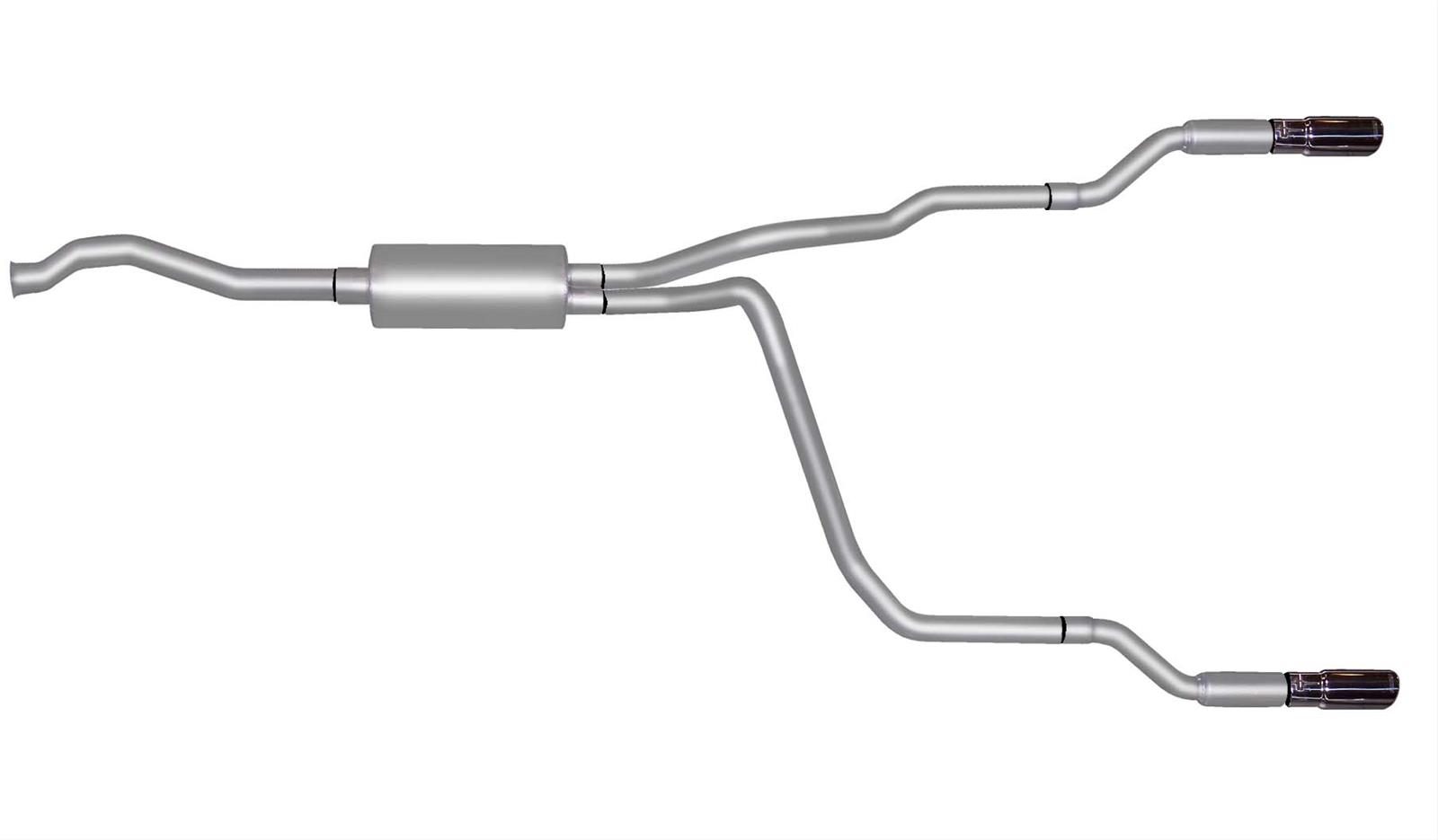 Gibson Cat-Back Dual Split Exhaust 9508 Gibson Cat-Back Dual Split Exhaust 9508
