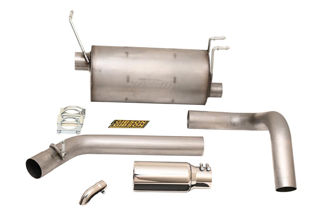 Gibson 16-22 Ford F53 Chassis 6.8L / 7.3L 3.5in Cat-Back Single Exhaust - Stainless thumbnail 2