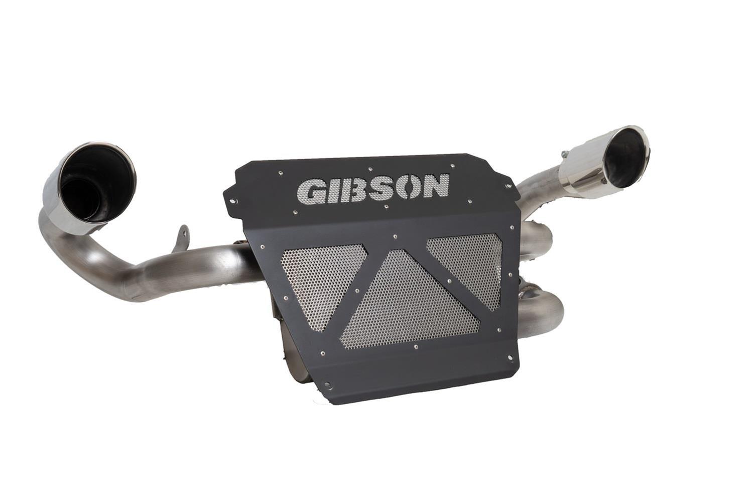 Gibson Performance Exhaust 98049 Gibson UTV Twin Dual Exhaust Systems ...