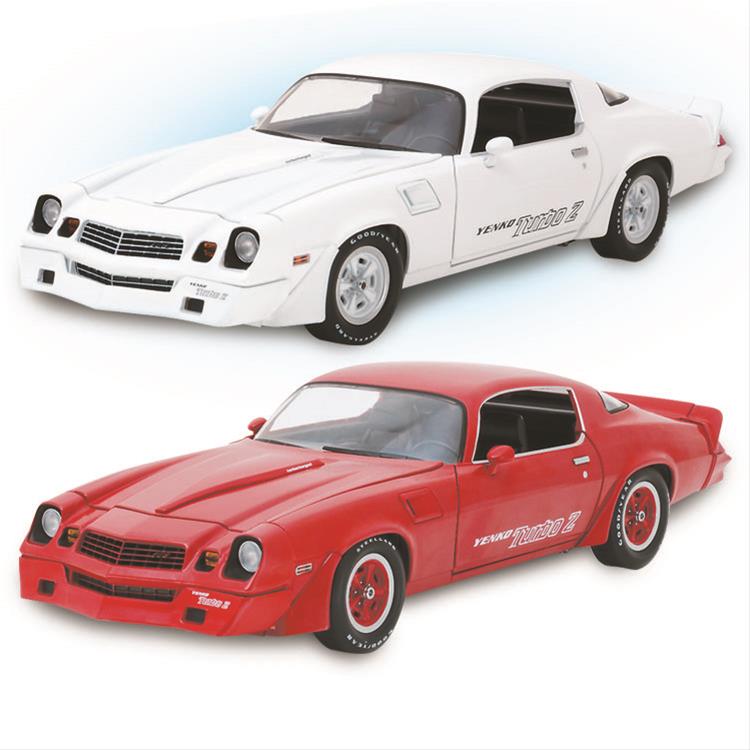 1/18ミニカー　CAMARO Z28 1981 Chevrolet Camaro Z28 Yenko Turbo Z Black 1/18 Diecast