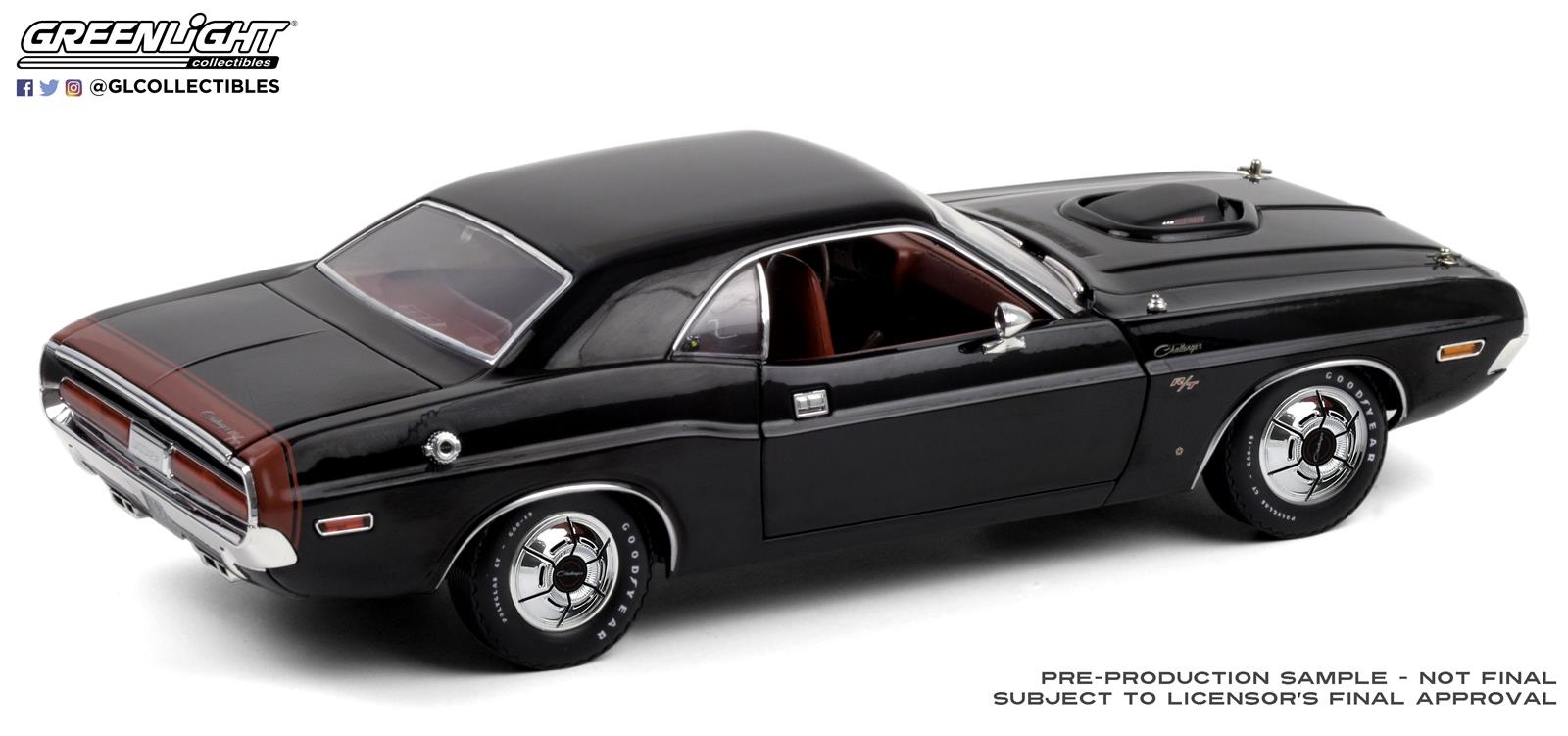 GreenLight Collectibles 13585 1:18 Scale 1970 Dodge Challenger R/T