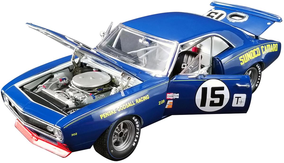 gmp 1/18 1967ペンスケレーシング カマロz28 中古 gmp 1/18 1967