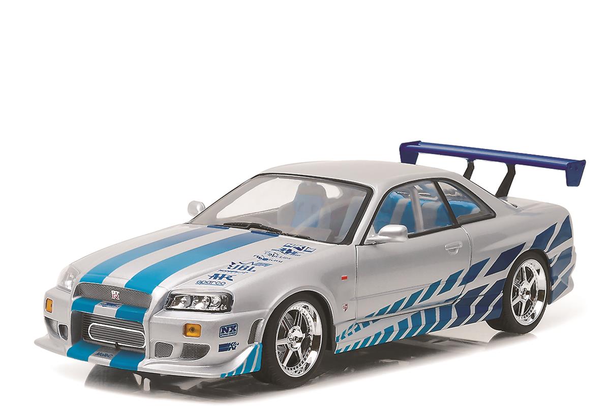 Summit Gifts 19029 1:18 Scale 2 Fast 2 Furious 1999 Skyline GT-R Diecast  Model | Summit Racing