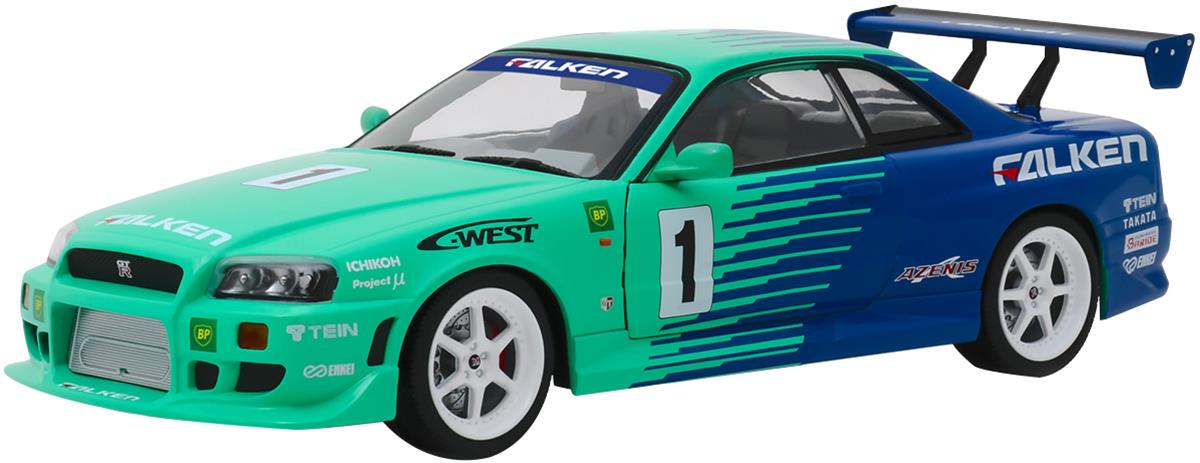 nissan skyline r34 diecast