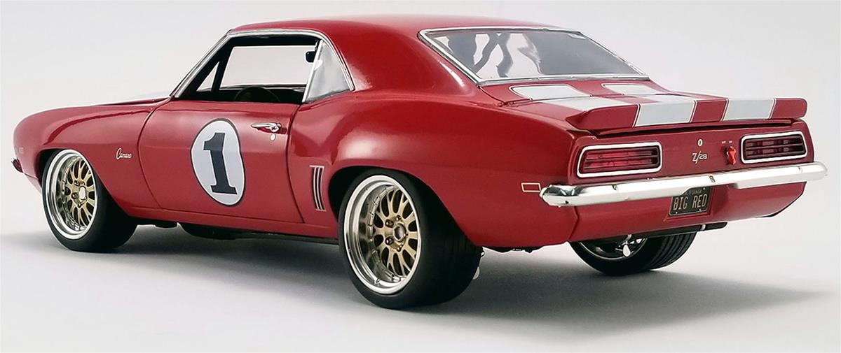 GMP GMP-18882 1:18 Scale 1969 Chevrolet Big Red Camaro Diecast