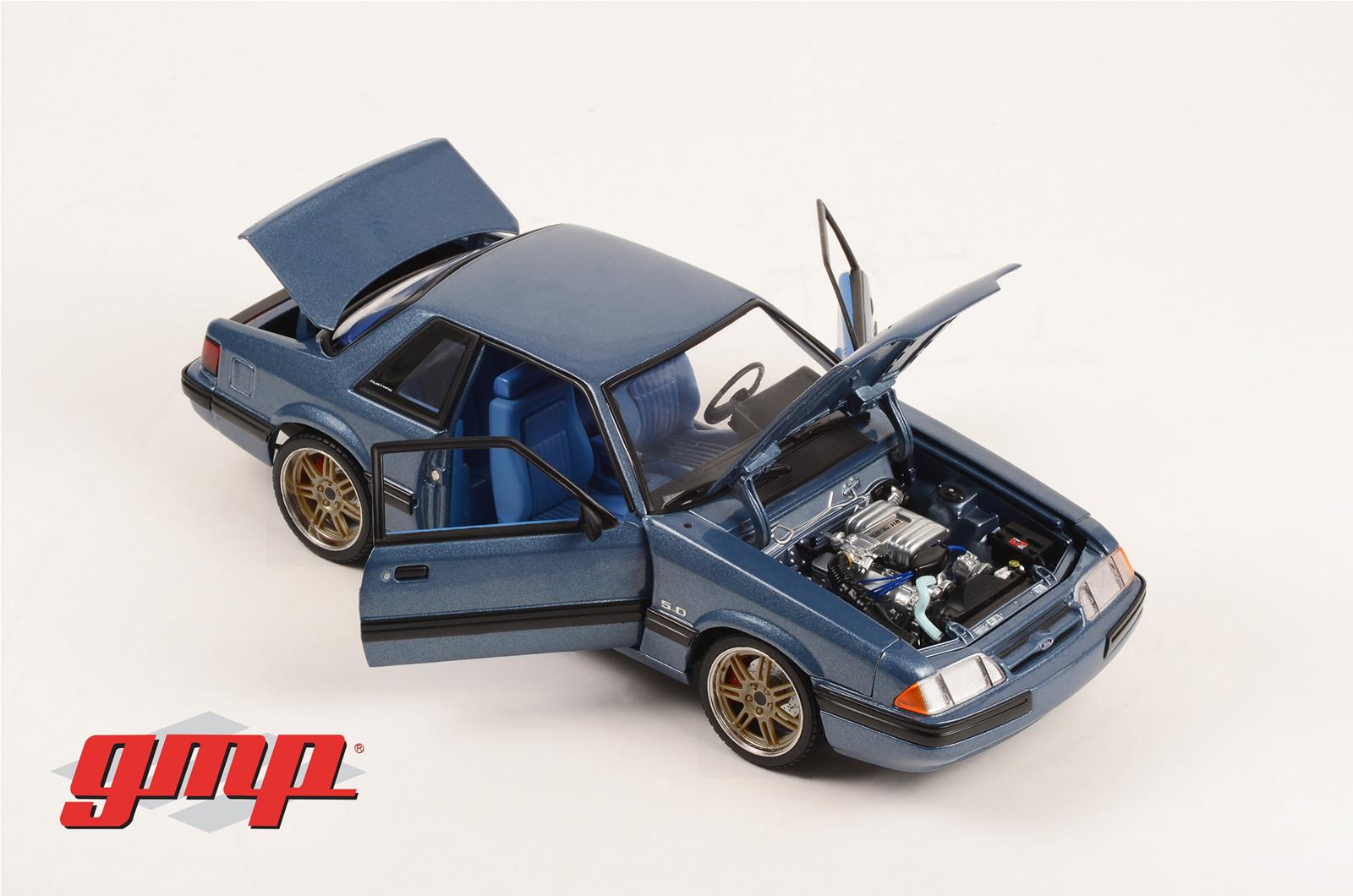 GMP GMP-18977 1:18 Scale 1989 Ford Mustang 5.0 LX Diecast Model ...