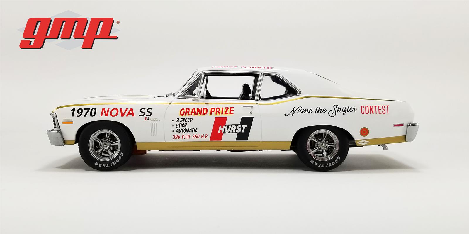ミニカー 1/18 GMP 1970 Chevrolet Nova SS STROKER 1:18 1970 Chevrolet Nova Street Fighter -- Destroyer Grey -- GMP