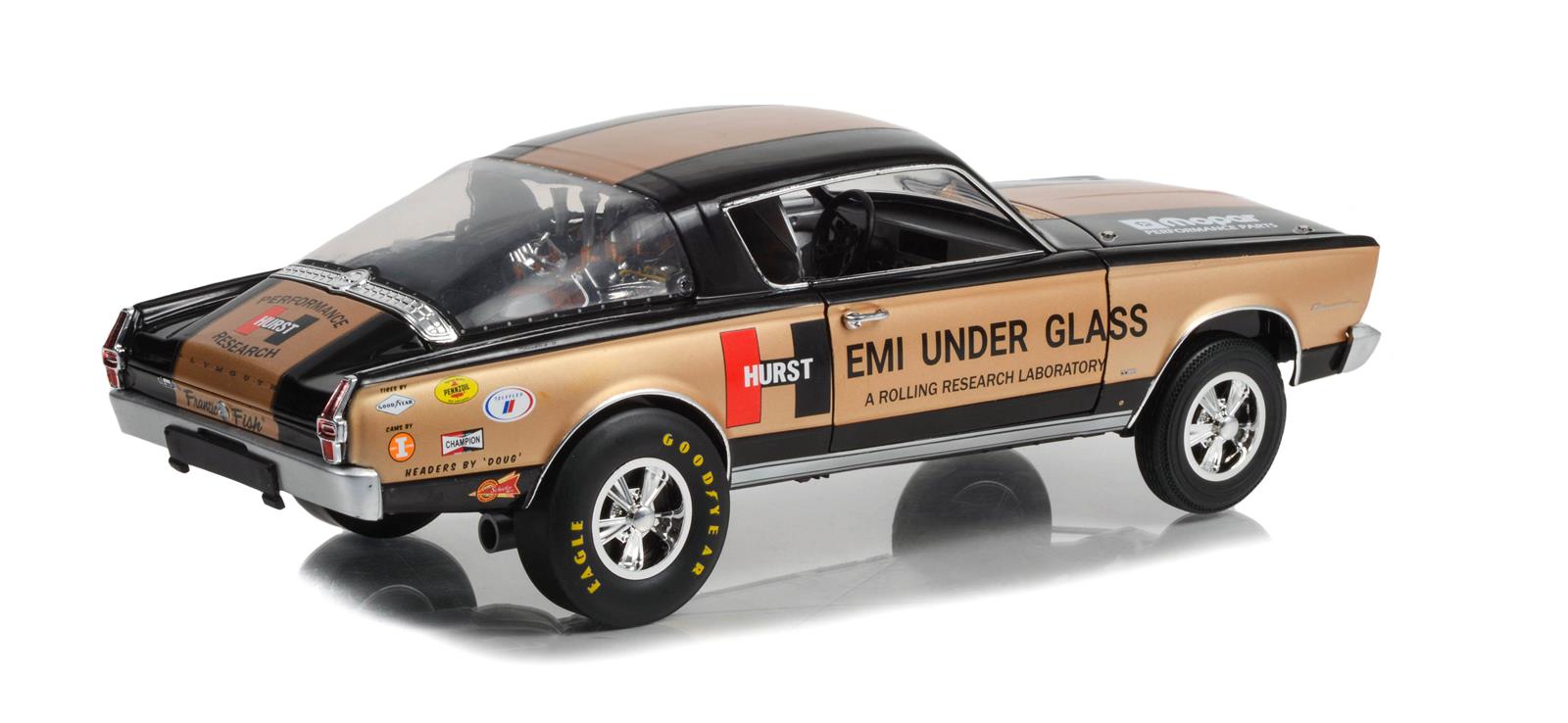 HURST “HEMI UNDER GLASS “ 1966 バラクーダ　超レア Summit Gifts HWY-18034 1:18 Scale Hurst Hemi Under Glass 1966