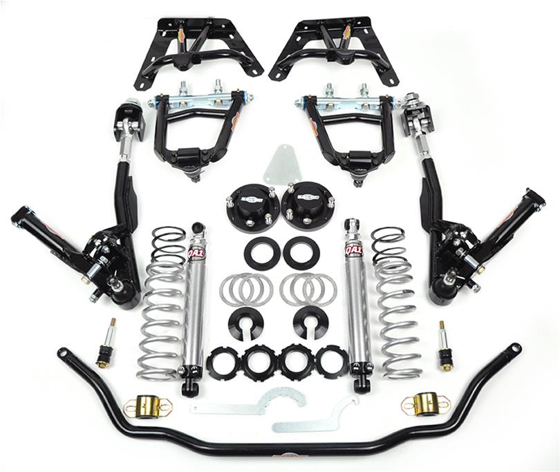 Global West Suspension COMST6466D Global West Suspension NonNegative Roll Coilover FrontEnd