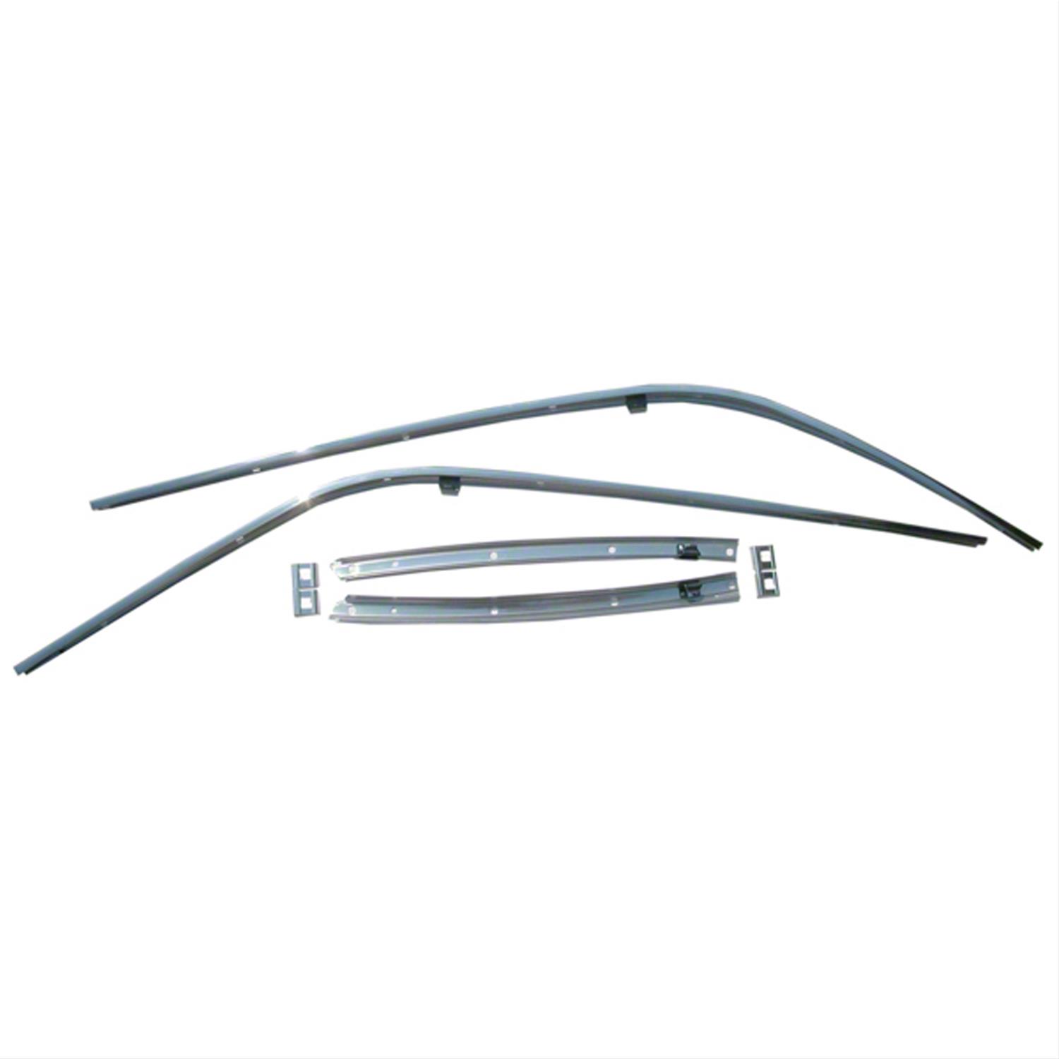 Gutter For Raceway Goodmark GMK4020537681S Goodmark Roof Rail Gutters | Summit Racing
