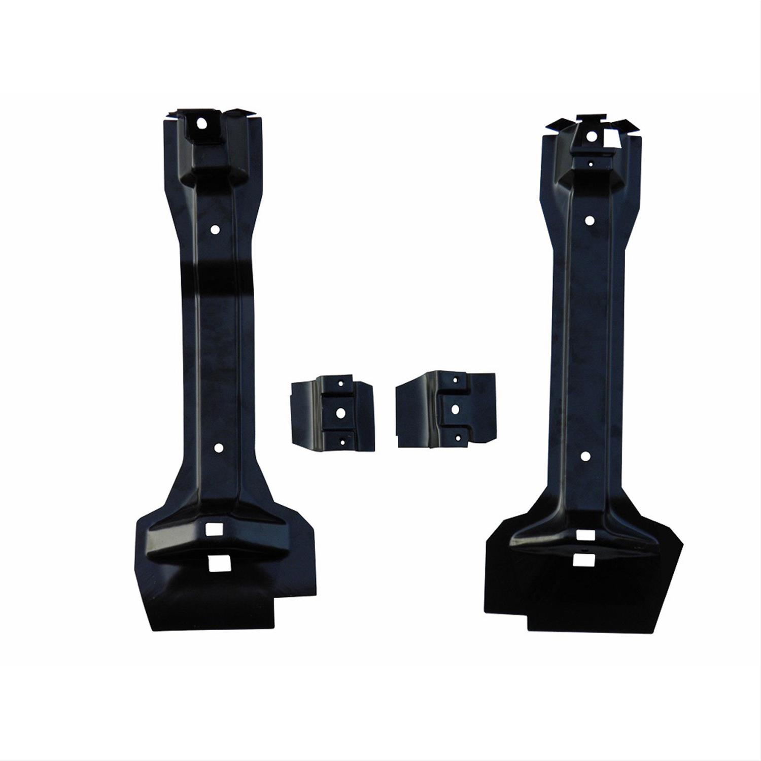Goodmark GMK402174574S Goodmark Trunk Floor Pan Braces Summit Racing
