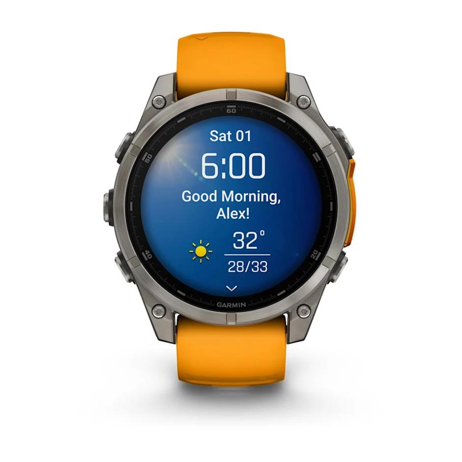 Garmin 010-02904-10 Garmin fenix 8 Sapphire Watches | Summit Racing