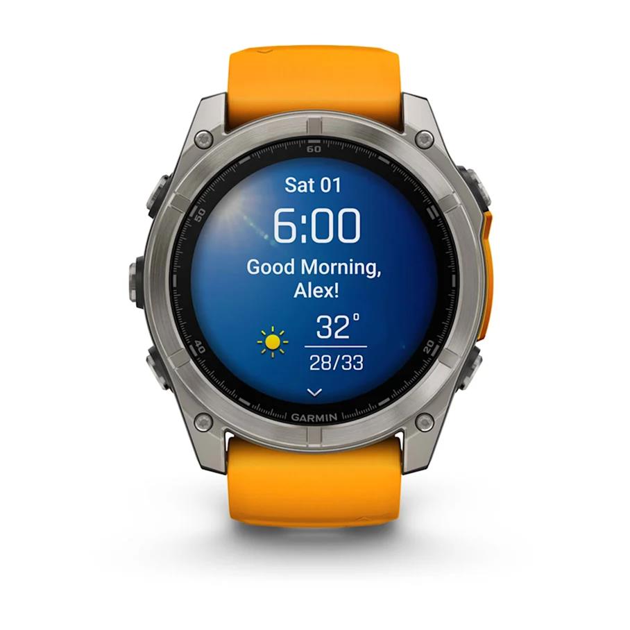 Garmin 010-02905-10 Garmin fenix 8 Sapphire Watches | Summit Racing