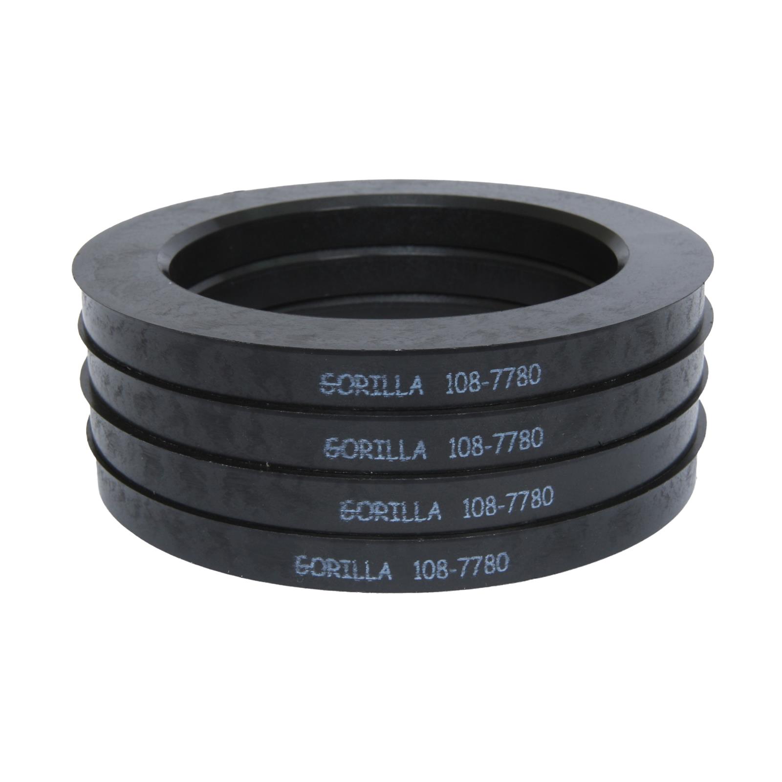 Gorilla Automotive 108-7780 Gorilla Hub Centric Rings | Summit Racing