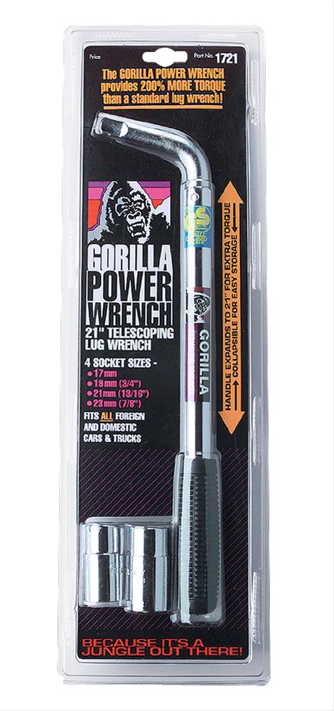 Gorilla Automotive 1721 Gorilla Extendable Lug Nut Wrench Kits