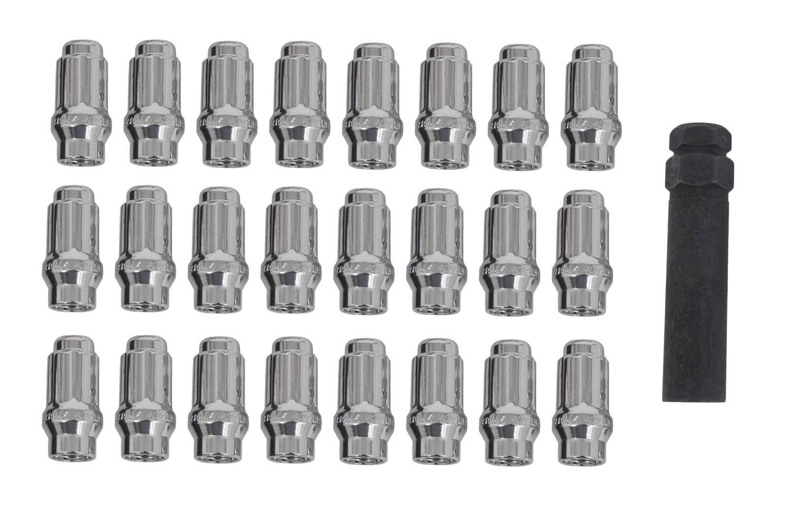 Gorilla Automotive 21134ET Gorilla Small Diameter Lug Nuts | Summit Racing