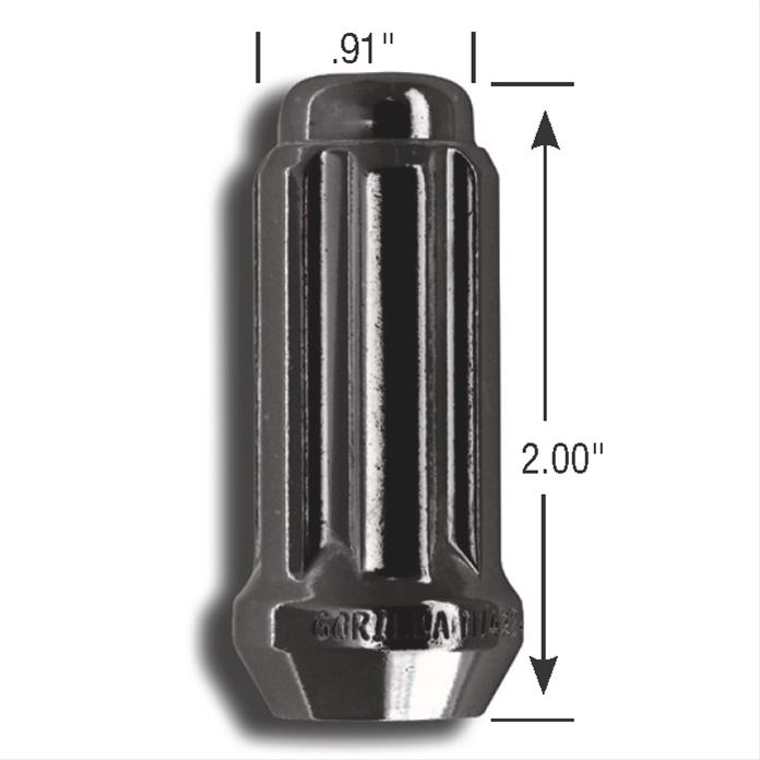 Gorilla Automotive 26143BC Gorilla Small Diameter Lug Nuts