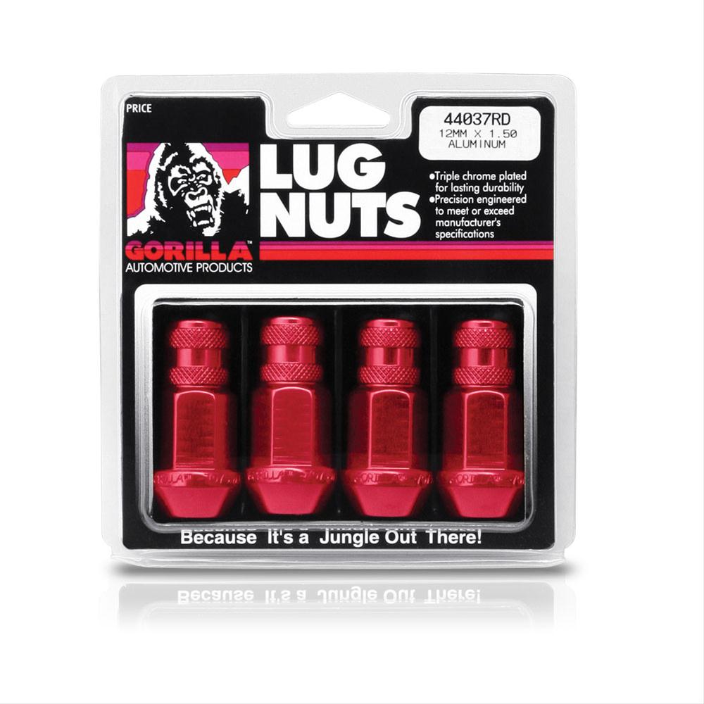 Gorilla Automotive 44027RD Gorilla Lug Nuts Summit Racing