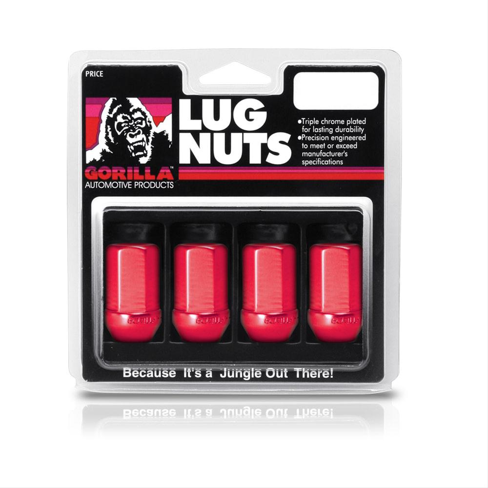 Gorilla Automotive 44127RD Gorilla Lug Nuts Summit Racing