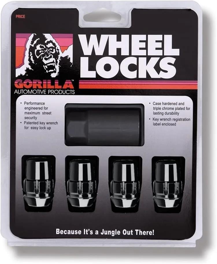 プロドライブ GC012L＋24年製タイヤ＋ハブリング＋社外ボルト Gorilla Automotive 71421NBC Gorilla Wheel Locks | Summit Racing