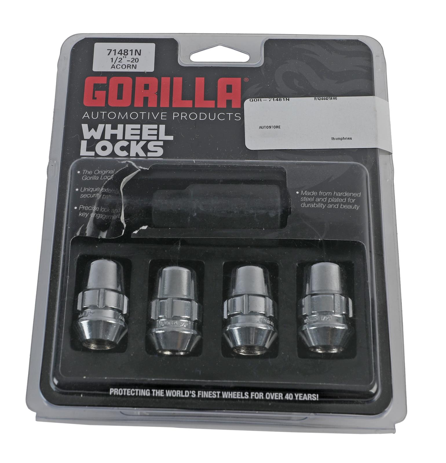 Gorilla Automotive 71481N Gorilla Wheel Locks | Summit Racing