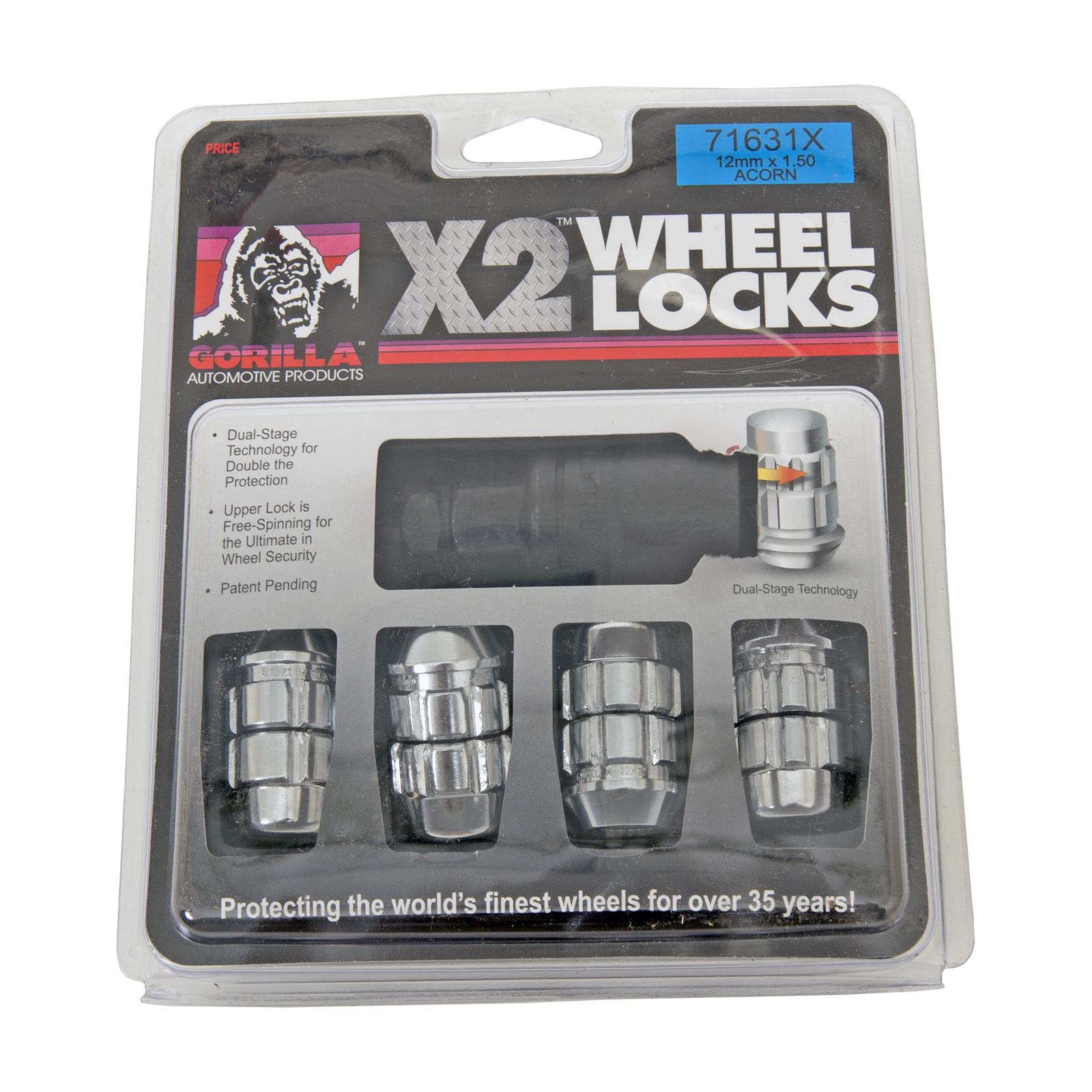 Gorilla Automotive 71631X Gorilla Wheel Locks | Summit Racing