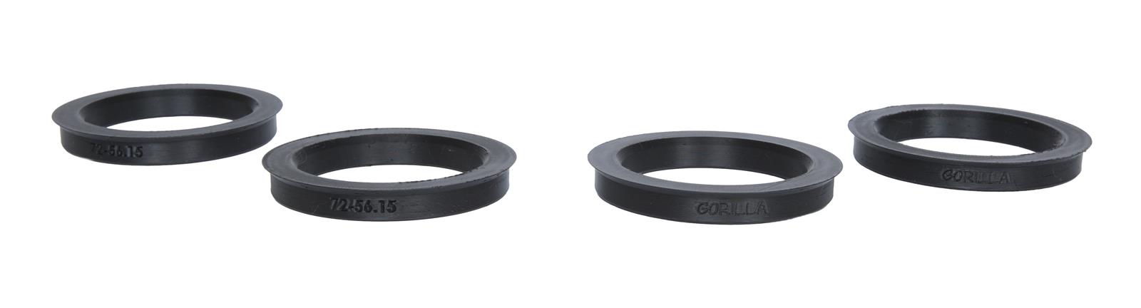 Gorilla Automotive 72-5615 Gorilla Hub Centric Rings | Summit Racing