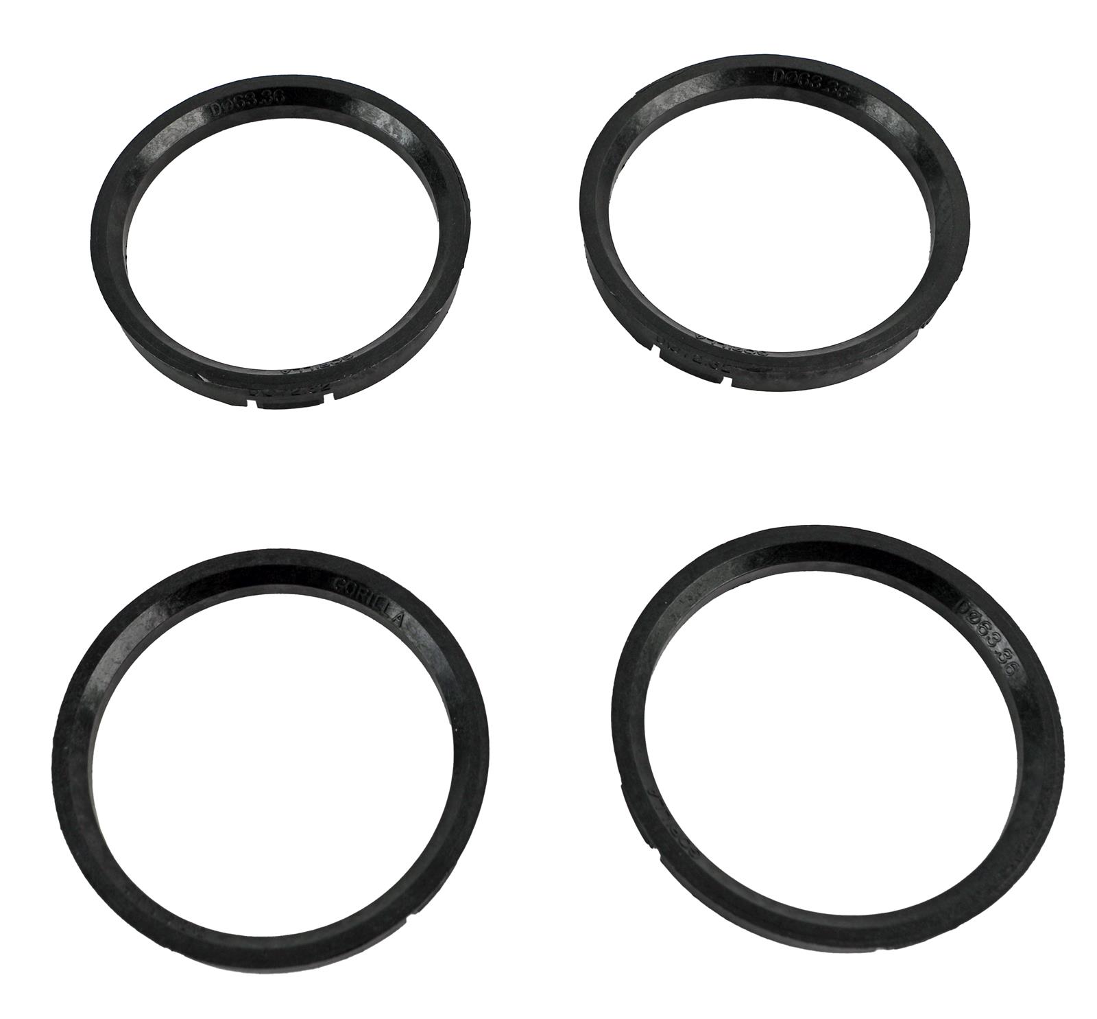 Gorilla Automotive 72-6336 Gorilla Hub Centric Rings