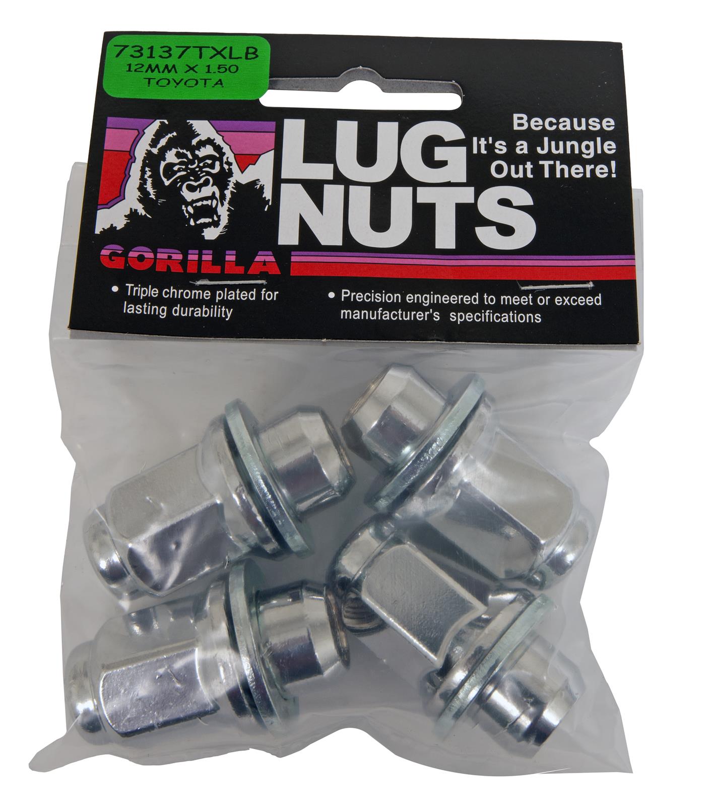 Gorilla Automotive 73137TXLB Gorilla Lug Nuts Summit Racing