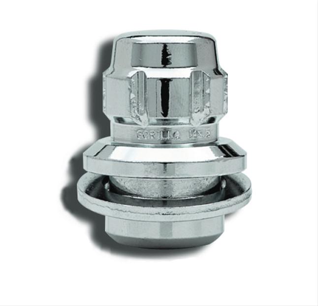 Gorilla Automotive 73633T The System Toyota Mag Wheel Locks With Washers 12mm x 1.50 Thread Size For 5 Lug Wheels