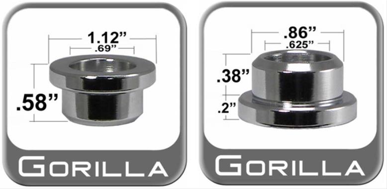 Gorilla Automotive 000000000000079970 Gorilla Lug Nut Washers