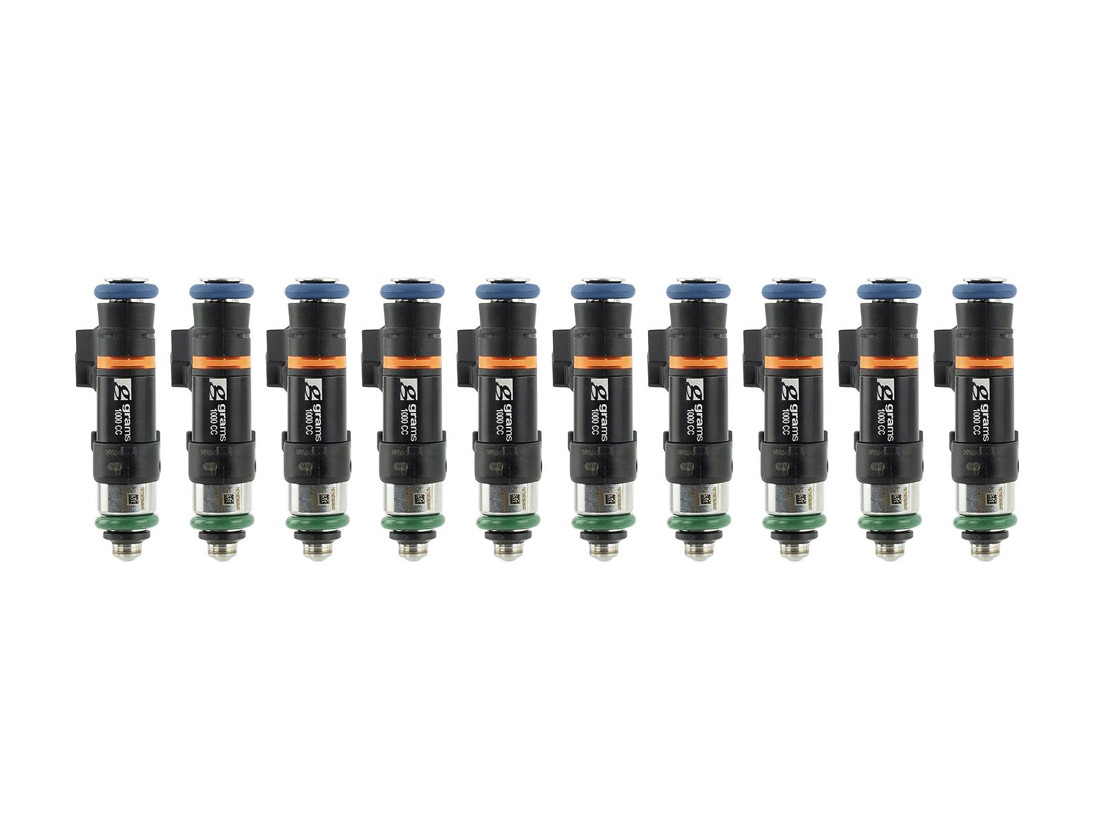 Grams Performance 86-12 Ford Mustang / Lightning / SVT Raptor 550cc Fuel Injectors (Set of 8) thumbnail 3