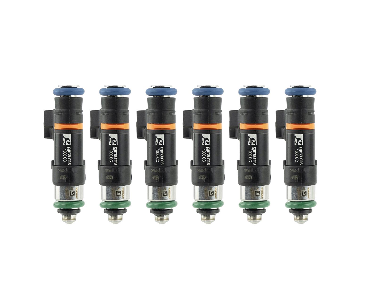 Grams Performance Audi/VW VR6 (12v) 1000cc Fuel Injectors (Set of 6) thumbnail 3