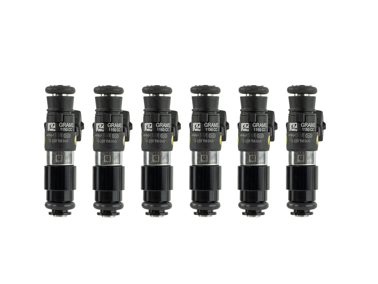Grams Performance Nissan R32/R34/RB26DETT (Top Feed Only 11mm) 1150cc Fuel Injectors (Set of 6) thumbnail 3