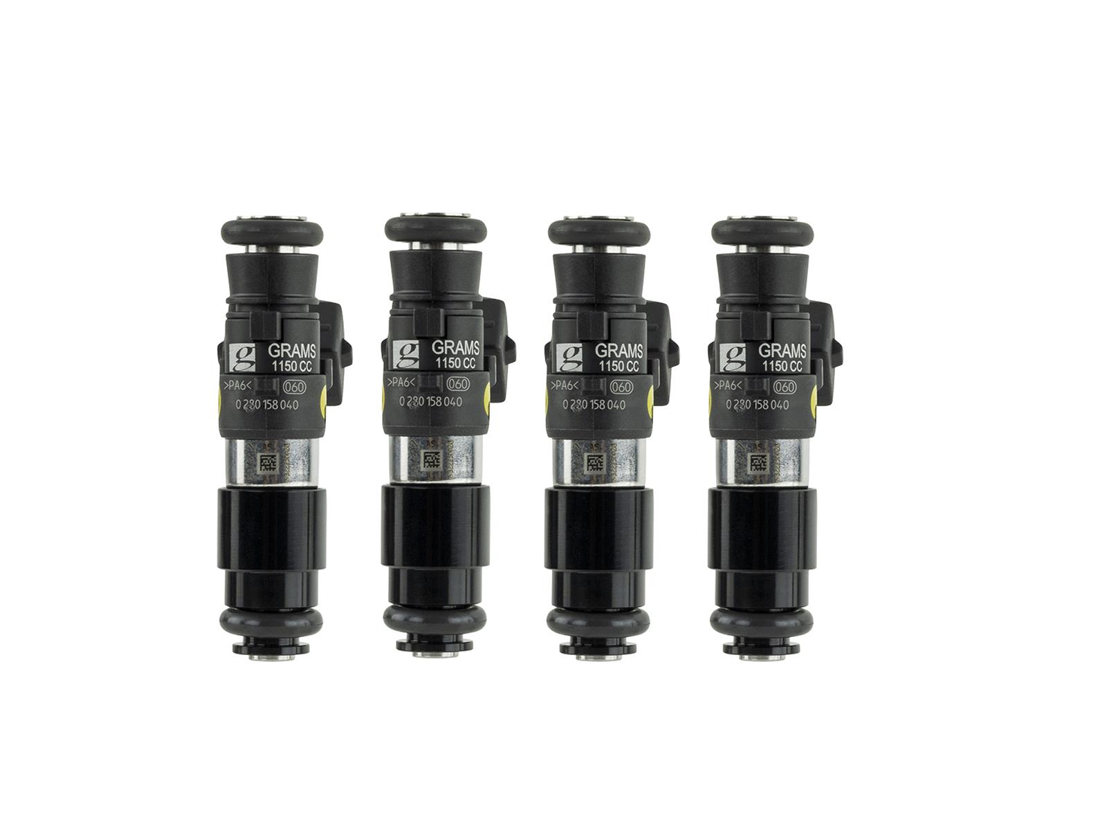 Grams Performance Nissan 240sx/S13/S14/S15/SR20 (Top Feed 14mm) 1150cc Fuel Injectors (Set of 4) thumbnail 3