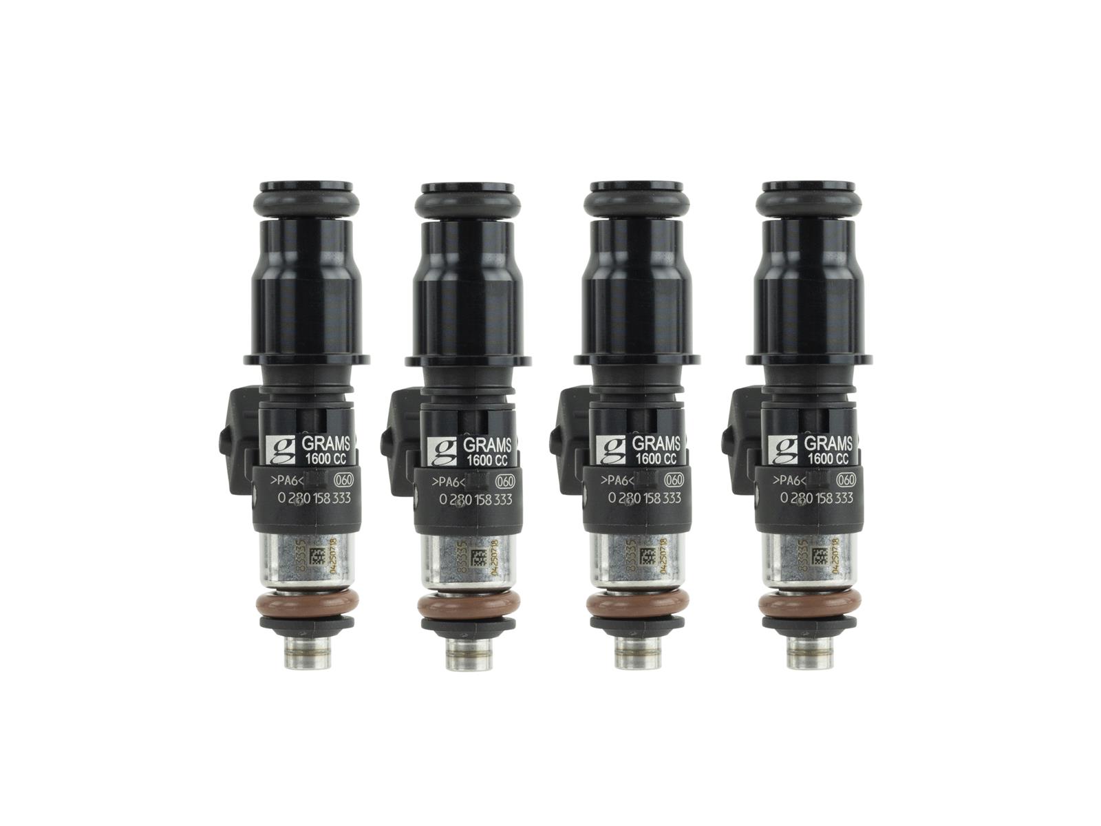 Grams Performance 1600cc 240SX/ S13/ S14/ S15/ SR20/ G20 Top Feed 14mm INJECTOR KIT thumbnail 3