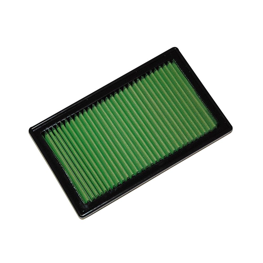 Green Filter High Performance Factory Replacement Air Filters 2161 Element, Woven Cotton, Green, BMW, Each