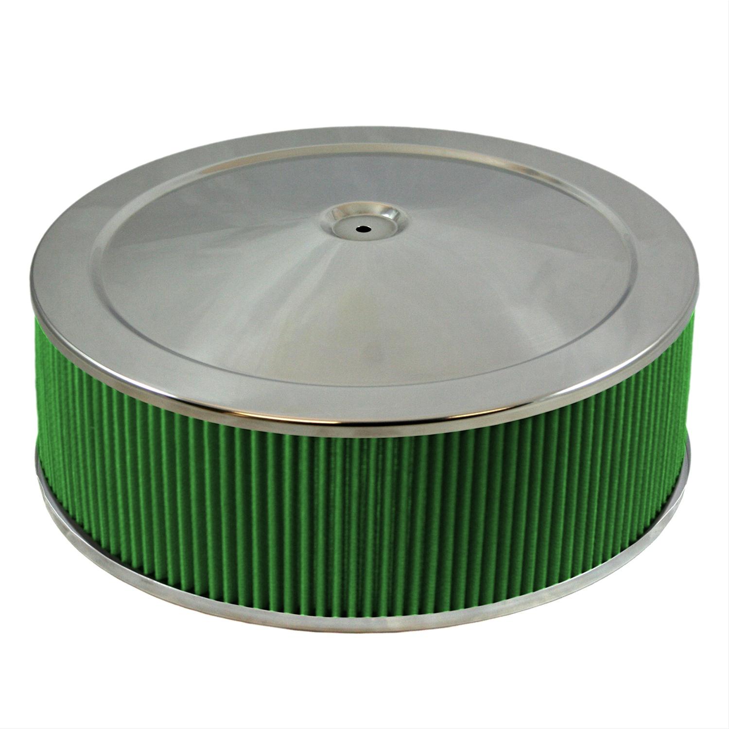 Green Filter Air Cleaners 2175 Cleaner Assembly 14", Round x 5", Tall thumbnail 2