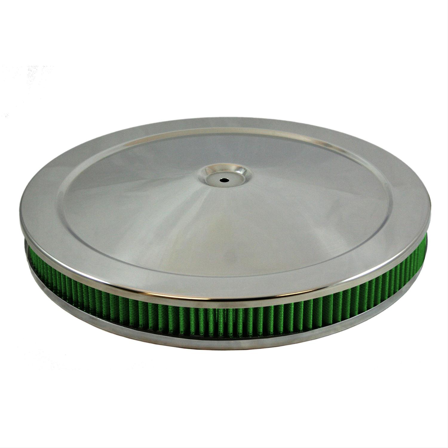 Green Filter Air Cleaners 2193 Cleaner Assembly 14", Round X 2", Tall, Flat Plate thumbnail 2
