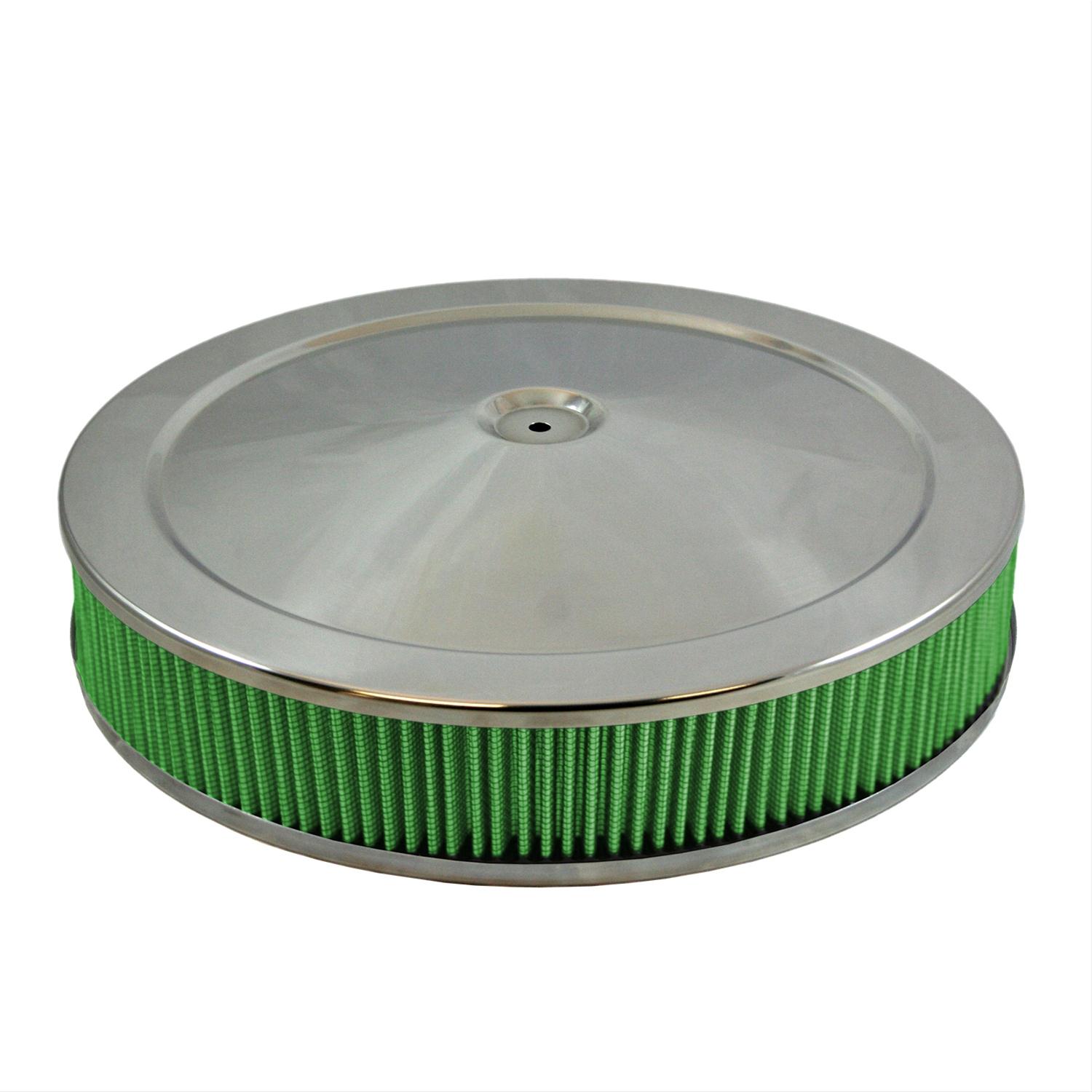 Green Filter Air Cleaners 2194 Cleaner Assembly 14", Round X 3", Tall, Flat Plate thumbnail 2